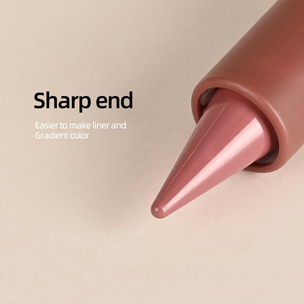 Matter Lipliner und Lippenstift, wasserfest, lang anhaltender Lippenstift, samtig glatt, hochpigmentiert – perfekt für den täglichen Gebrauch und Make-up-Artists