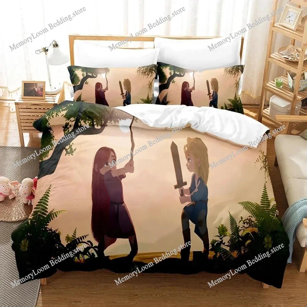 Movie Poster Cool The Nimona Bedding Set Single/Full/Queen Size 3D Print Duvet Cover Bedroom Decor Soft Set Home Textileextile