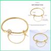 Golden Series Bracelet Original Bracelets Fit Charms Pendant Bead  DIY Jewelry Gift