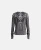 BADBLOOD T.M.V. Skull Workshop Long Sleeve - Grey