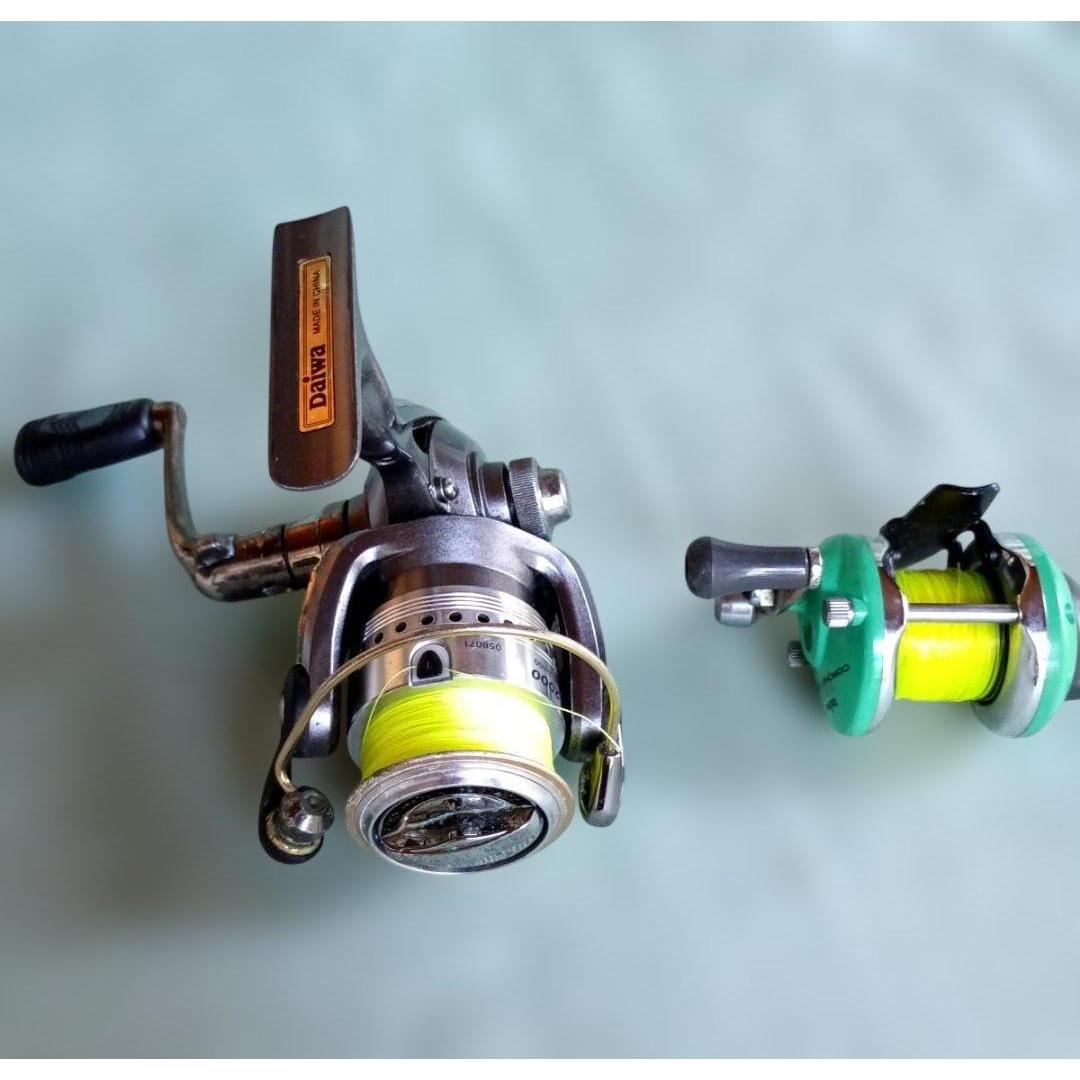 Used DAIWA junk reel 2 items