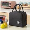 Little Bear Portable Insulated Lunch Bag - Aluminum Foil Bento Handbag for Office Workers