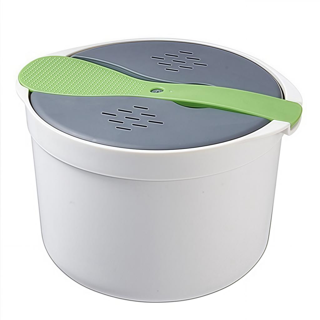 Microwave Oven Rice Cooker Portable Food Container Multifunction Steamer Rice Cooker Lunch Box Steaming Utensils
