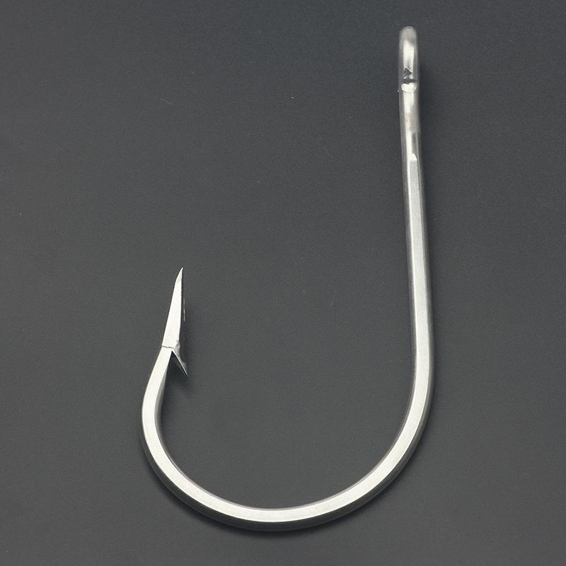 Stainless Steel Fishing Hooks 7731 Big Game Thick Tuna Bait Fishing Hook Sea Shark Extra Strong Saltwater