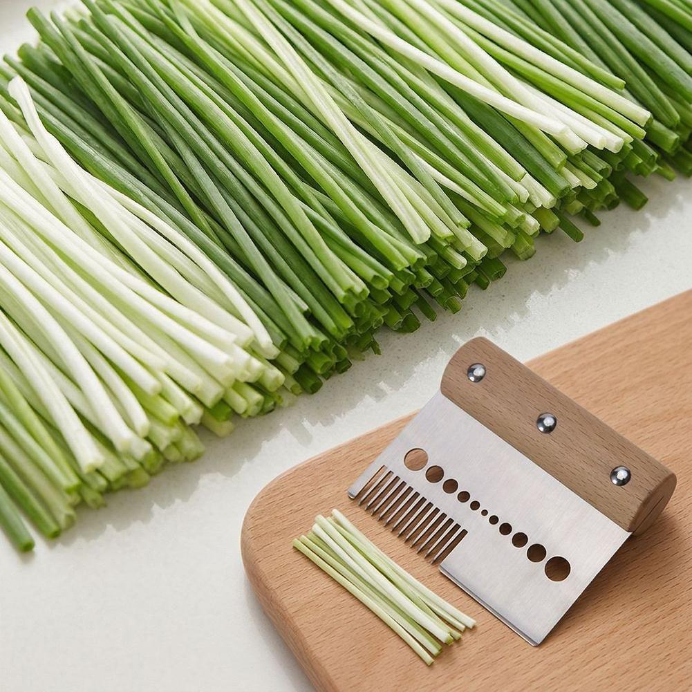 Multifunctional Scallion Shredding Tool, Efficient Green Onion Cutter, Ultra-fine Silk Grater, Practical Kitchen Cooking Tools