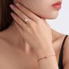 Anello Pagoda Rettangolare Taglio Moissanite in Argento Sterling S925 Moda Donna Gioielli Minimalisti Vendita Calda Transfrontaliera