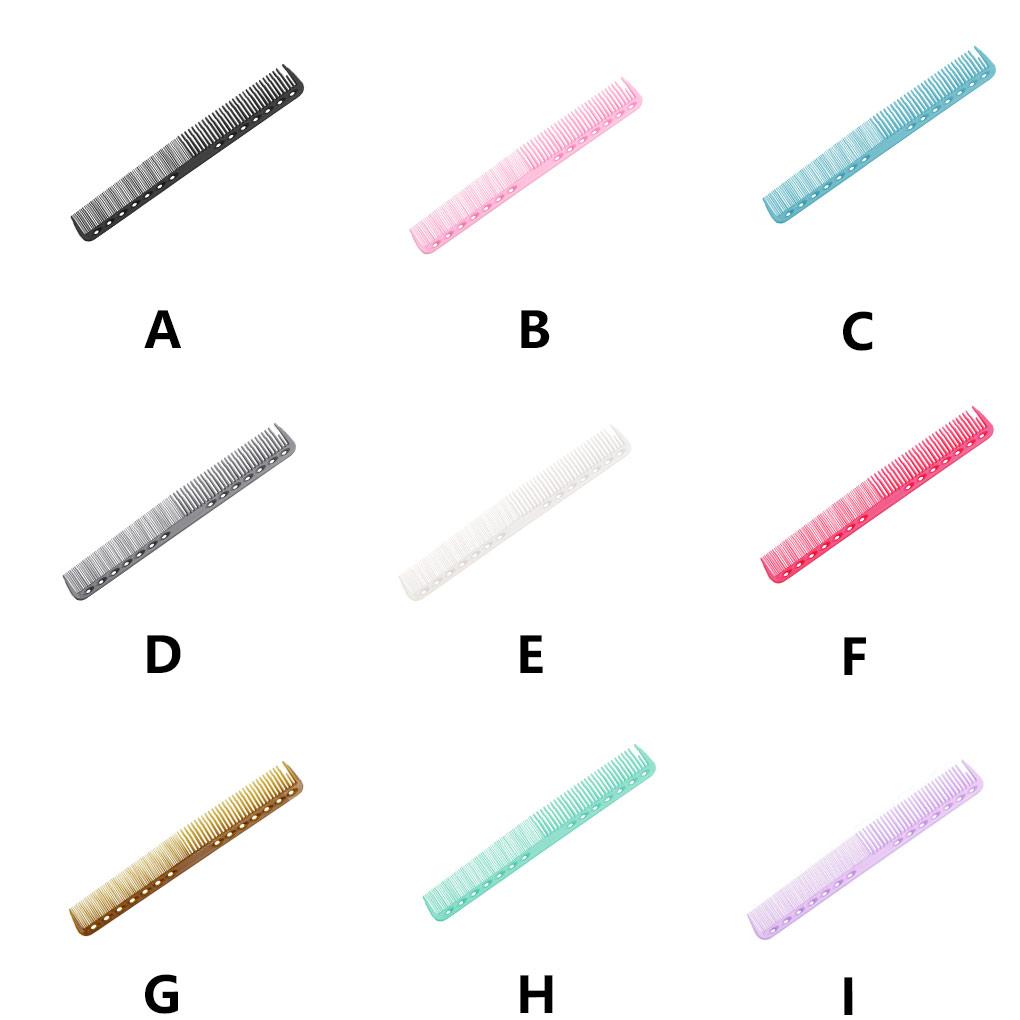 Men Hair-styling Comb Hairdressing Grooming Hair-cutting Combs Fine Wide Tooth Hairbrush Hairdresser Home Salon