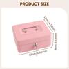 Children's Piggy Bank Storage Box Keepsake Metal Money with Lock Suitable for Decoration