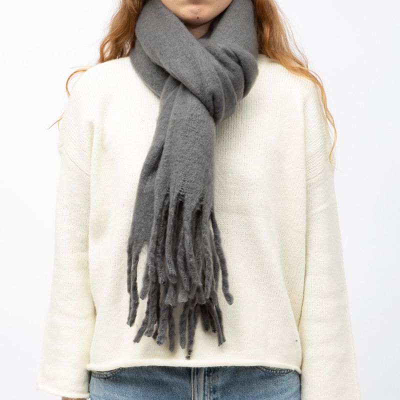 Echarpe épaisse chaude 50x210cm couleur unie Mixte MANOUKIAN