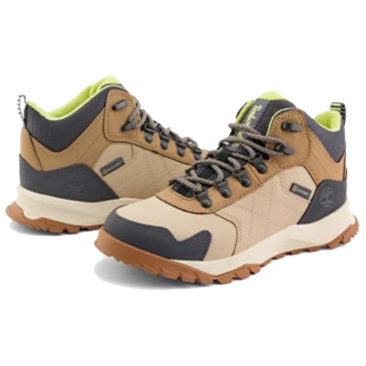 Timberland Greenstride Motion Soft Comfortable Slip Resistant Durable Mid Top Hiking Shoes Women Hiking Shoes Beige A2NWBER2