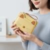 Multi Card Position Cartoon Wallet Short Student Card Coin Purse Portable Cat Wallet  Girls