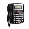 Big Button Corded Phone Hands Free Calls LCD Adjustable Brightness One Touch Speed Dialling Landline Telephone Black