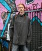 Peullukeu Slam Logo Pigment Washed Shirt Dark Grey Fls207