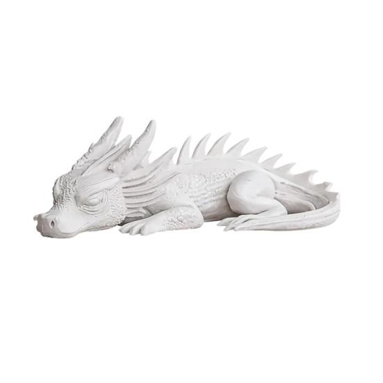 Geschenkinspirationen für Modell-Enthusiasten 3D-gedruckte Baby-Drachenfigur, Niedliche schlafende Statue, Kreative Geschenke für Fantasy-Fans Figur Ornament Heim-Büro