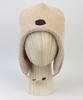 Gentle Corduroy Beige Earflap Cap