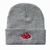 Unisex Cloud Pattern Knit Hat - Warm Anime Wool Hat for Autumn & Winter