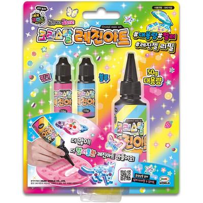 Mimi World Resin Art Farbharz-Gel-Nachfüllung mit großer Kapazität. Neues Produkt, große Kapazität (50 g) Koreanisches beliebtes Spielzeug