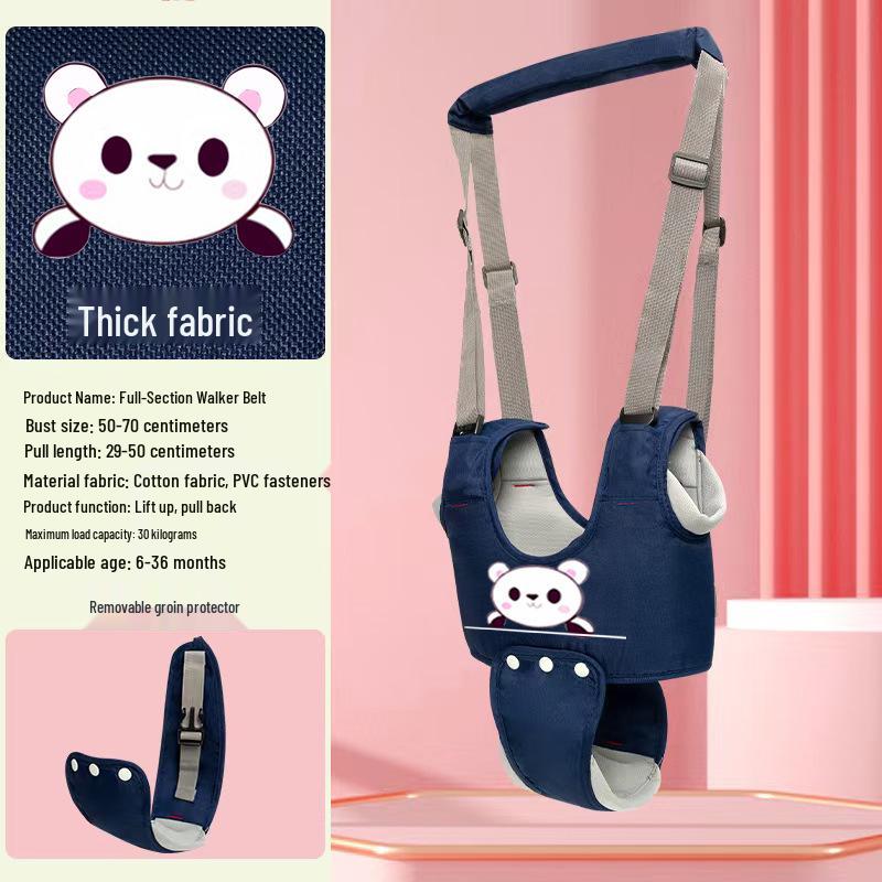 Breathable Toddler Walking Belt with Anti-Choking Leash and Anti-Fall Support