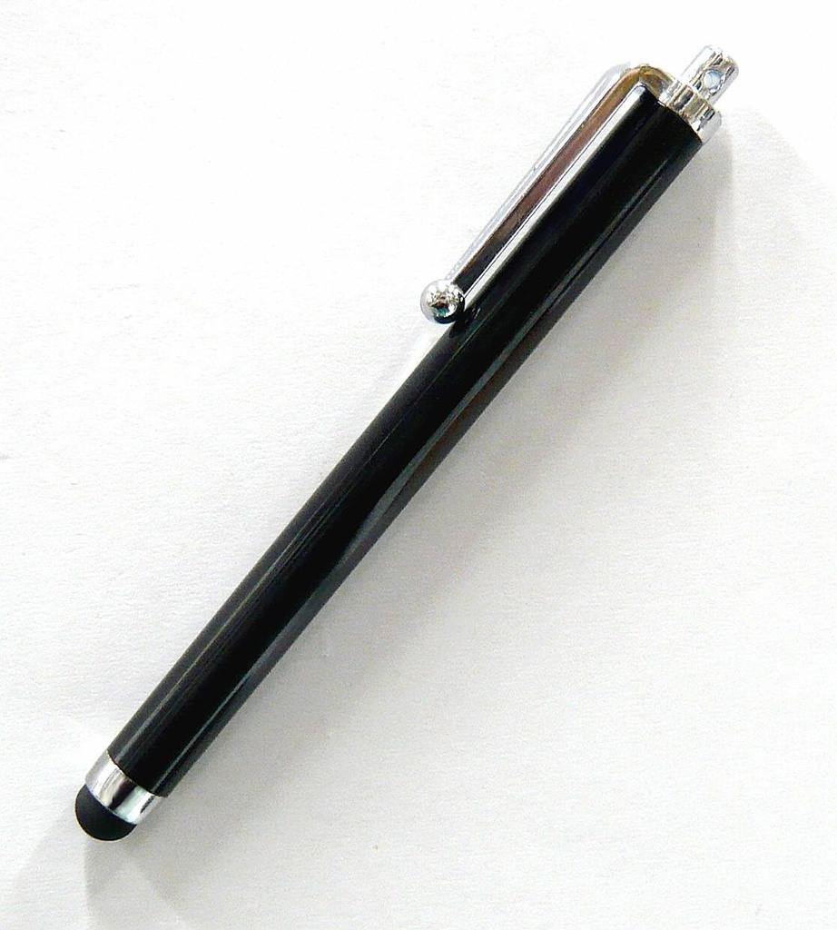 Zippered Compact Pen Case with Touch Pen and Neo Horikin Retro Ballpoint Pen 2-Pack D-800 Set, Red, T23-S708-800B-R-2