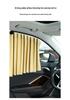 Enhanced One-Button Auto Retractable Car Window Sun Shade Curtain