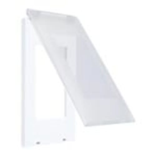 Panasonic WTA79519W Switch Plate with Protective Cover, Advanced Series, 1 Series, White, Width 72 x Depth 13 x Height 127mm