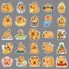 100 Capybara Cartoon Stickers: Cute Animal Decorations for Water Cups, Phone Cases, and Computers