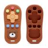 Baby Teethers Remote Control Shape Silicone Molar Chewing Toys Silicone Teething Toys Infant Baby Gifts Newborn Accessories