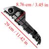 For Toyota Scion tC 4 Cyl 2.5L 2011-2016 Front Left Right Side Bumper Mount Support Brackets  S5211521030, SC1043101 SC1042101