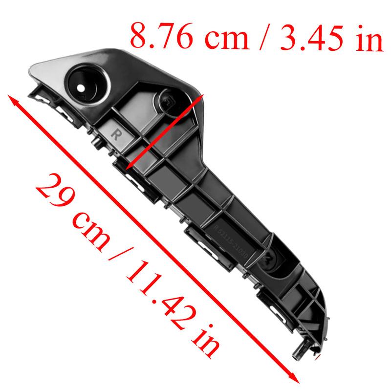 For Toyota Scion tC 4 Cyl 2.5L 2011-2016 Front Left Right Side Bumper Mount Support Brackets  S5211521030, SC1043101 SC1042101
