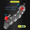 Male Extend Sleeve Penis Extender Vibrate Reusable Condoms Enhancer Sex Toys For Men Delay Ejaculation Cock Nozzle