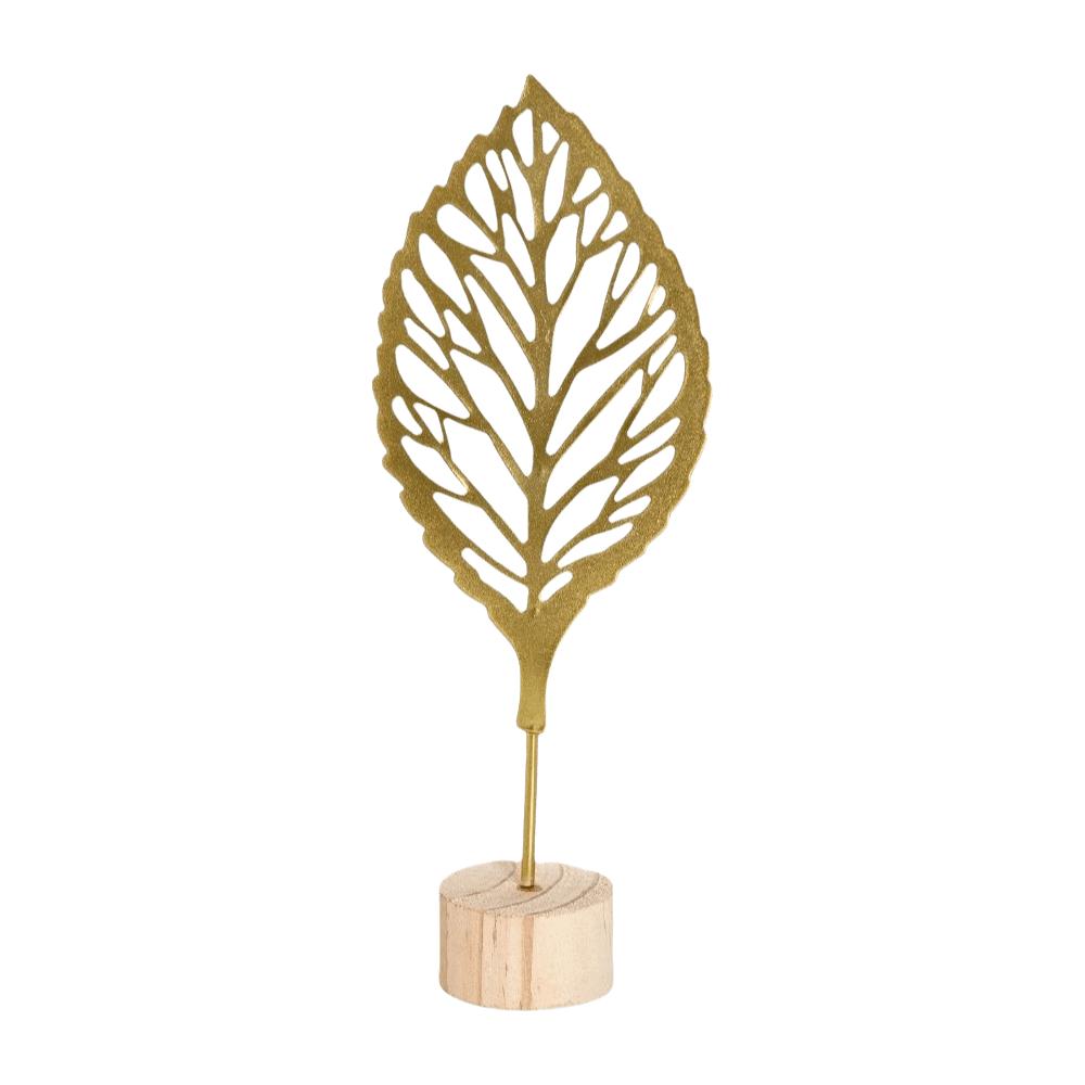 Flower Wrought Iron Ornaments Metal Art Ginkgo Leaf Ornament  Scandinavian Style