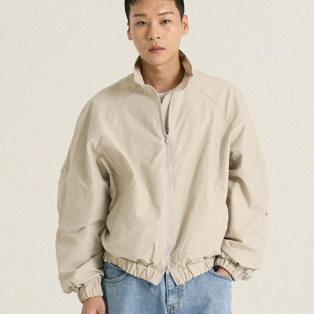 Moaa Comfort Nylon Blouson (Ivory)
