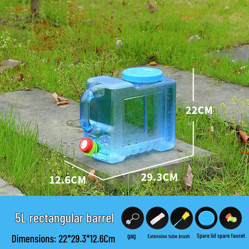 Anditai Portable Folding Water Storage Bucket with Faucet