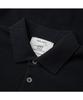 Henlikoteun Long Sleeve Textured Polo Knit Ahwas26611Bkx