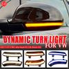 LED Dynamic Turn Signal Light For VW Passat B6 GOLF 5 Jetta MK5 Passat B5.5 GTI V Sharan Flowing Water Blinker Flashing Light