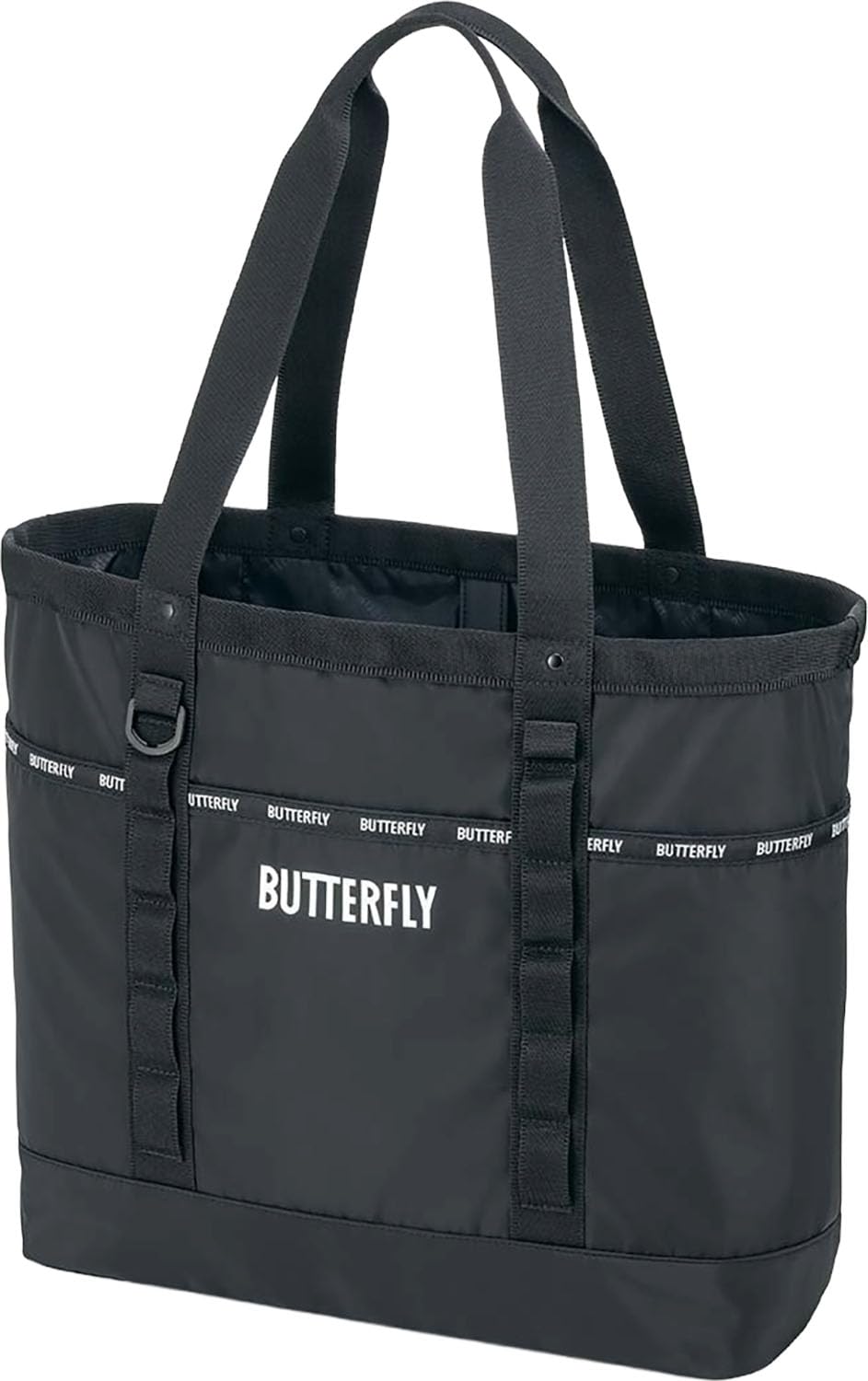 Butterfly Astra Tote Bag 24L Table Tennis Bag Black 63530 - Polyester 150D Water-Repellent Sports Bag for Unisex чёрный