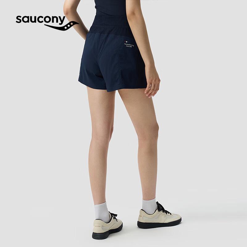 Saucony Women's Lightweight Breathable Woven Sports Shorts