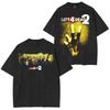 T-shirt Left 4 Dead Uomo Donna Girocollo Retro Lavata Oversize Streetwear Estiva Casual Ampia Manica Corta Abbigliamento Femminile Maschile
