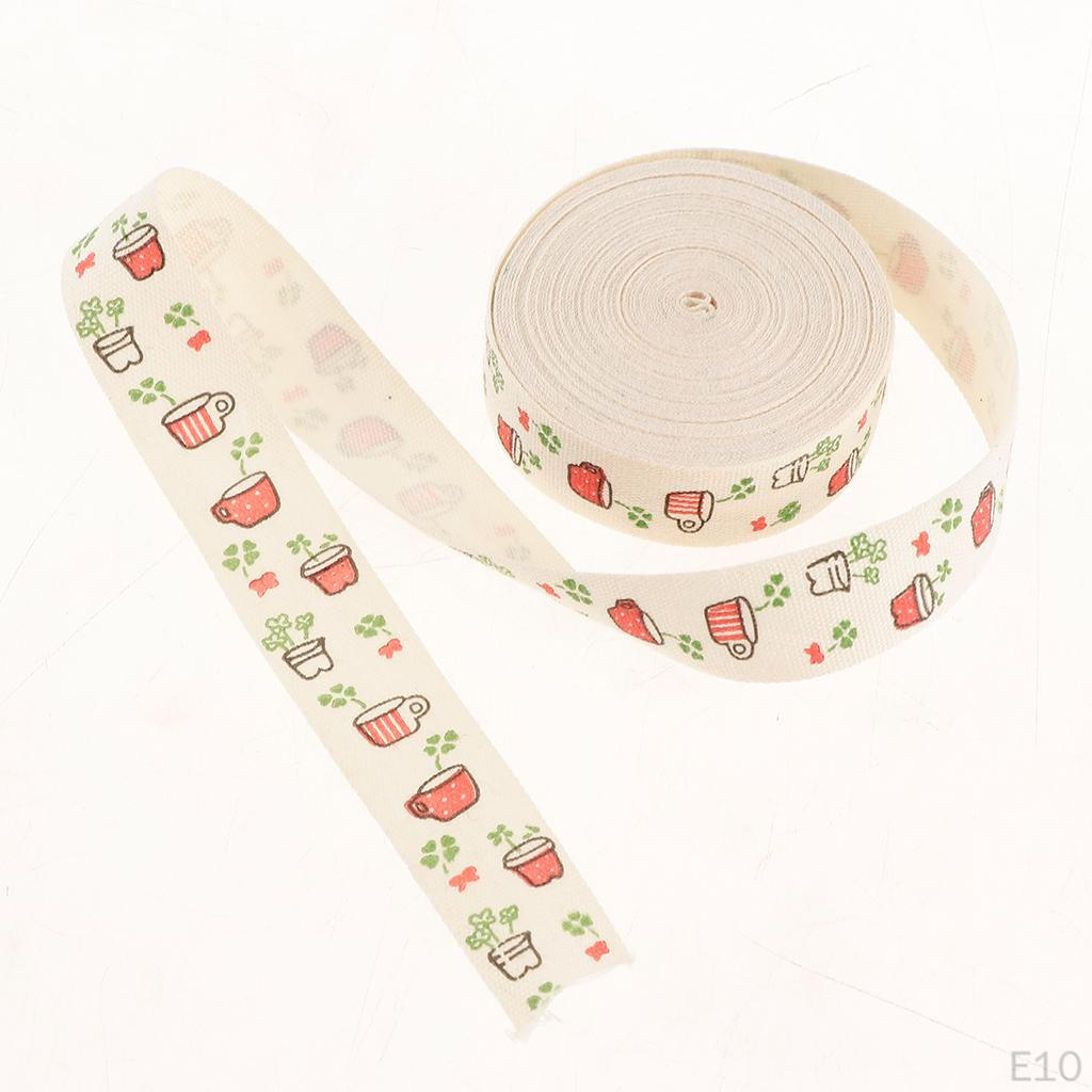 Ribbon Tape Christmas Gift Wrapping Package 3/5 inch Wide