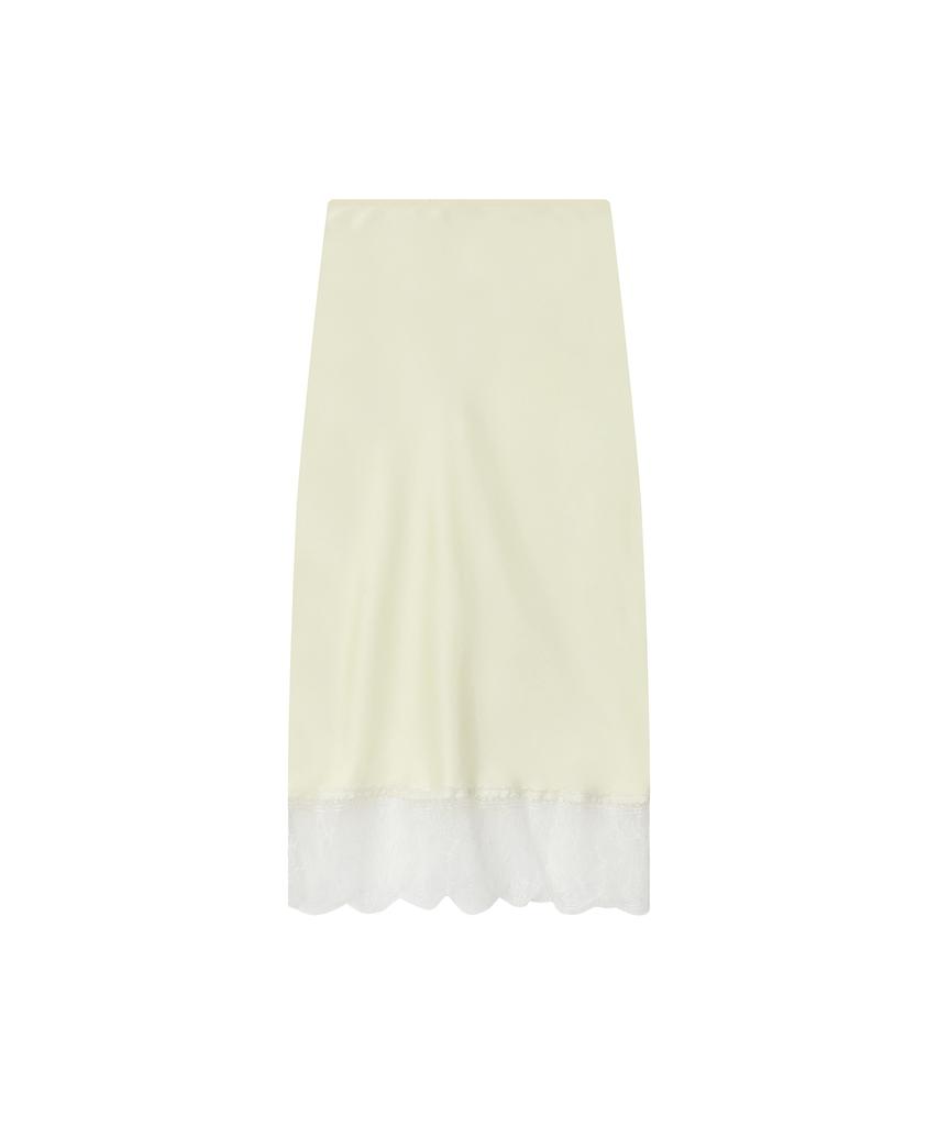 Meibeoyu Teti Lace Skrit _ Lemon