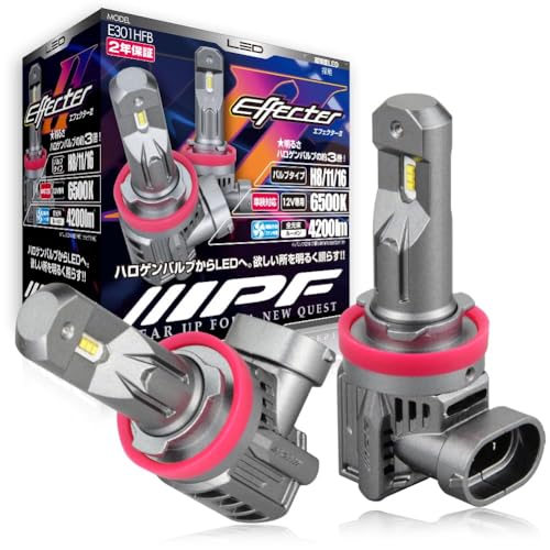 

IPF Headlights, Fog Lamps, LED, For Cars, H8/H11/H16, 4200lm, 6500K, White, For 12 V, H8/H11/H16