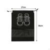 Non Woven Travel Shoe Bag Drawstring Dust Cover Accessories Convenient Pouch for Packing