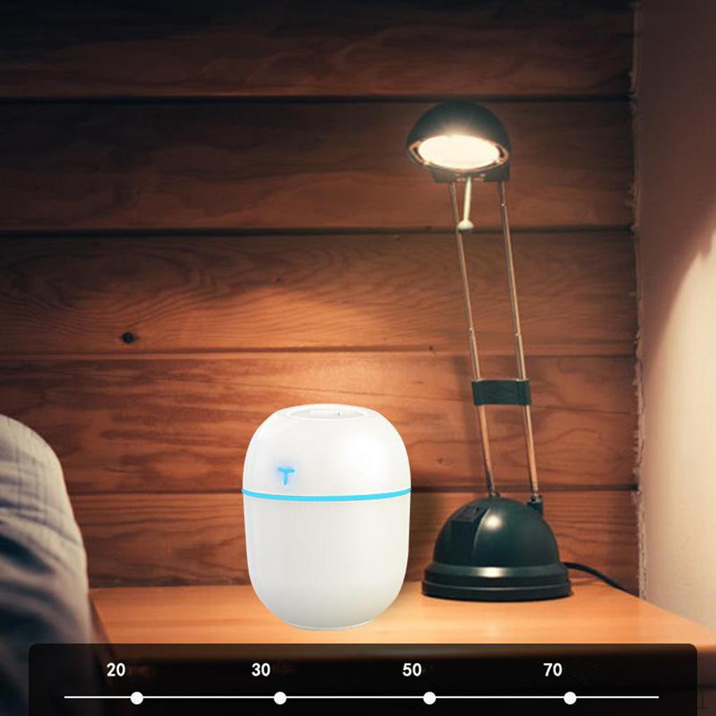 Humidifier USB Charging Low Noise 200ml Large Capacity белый
