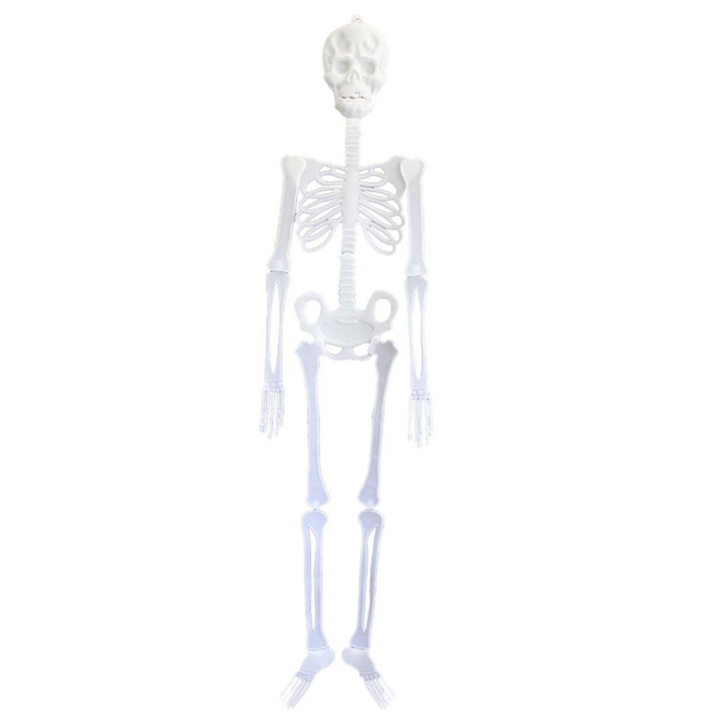 Luminous Skull Skeleton Body Scary Halloween Toy Haunted House Tricky Prop Halloween Party Decoration Props