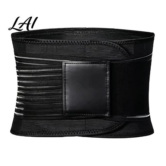 Breathable Yoga Girdle Waist Trainer Belt for Women Men Adjustable Trimmer Anti Slip Shaper with Double-layer Support Abdominal Compression And Back