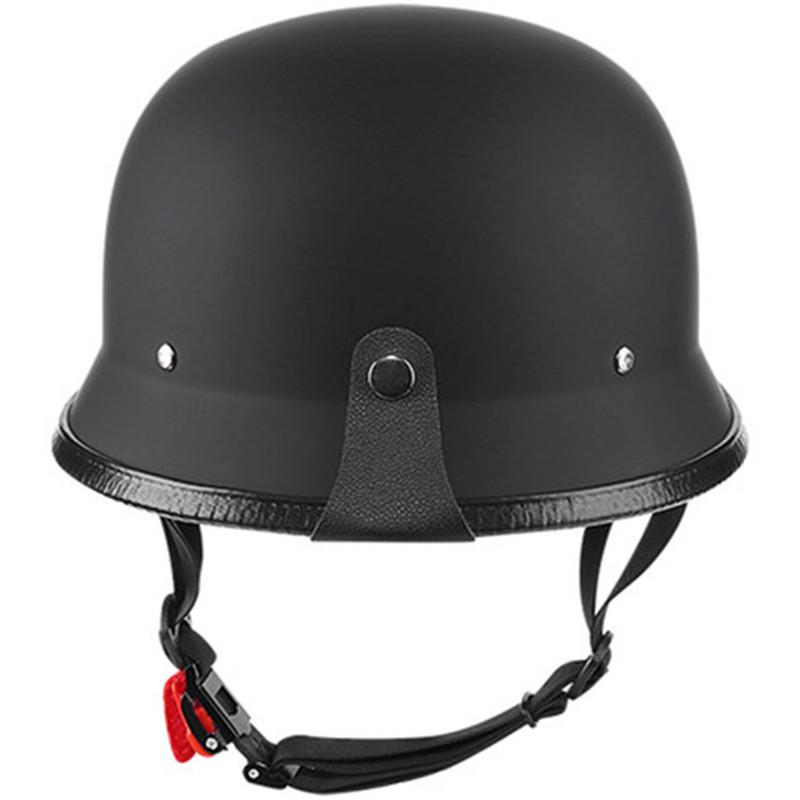 German-Style Retro ABS Electric Scooter Half Helmet
