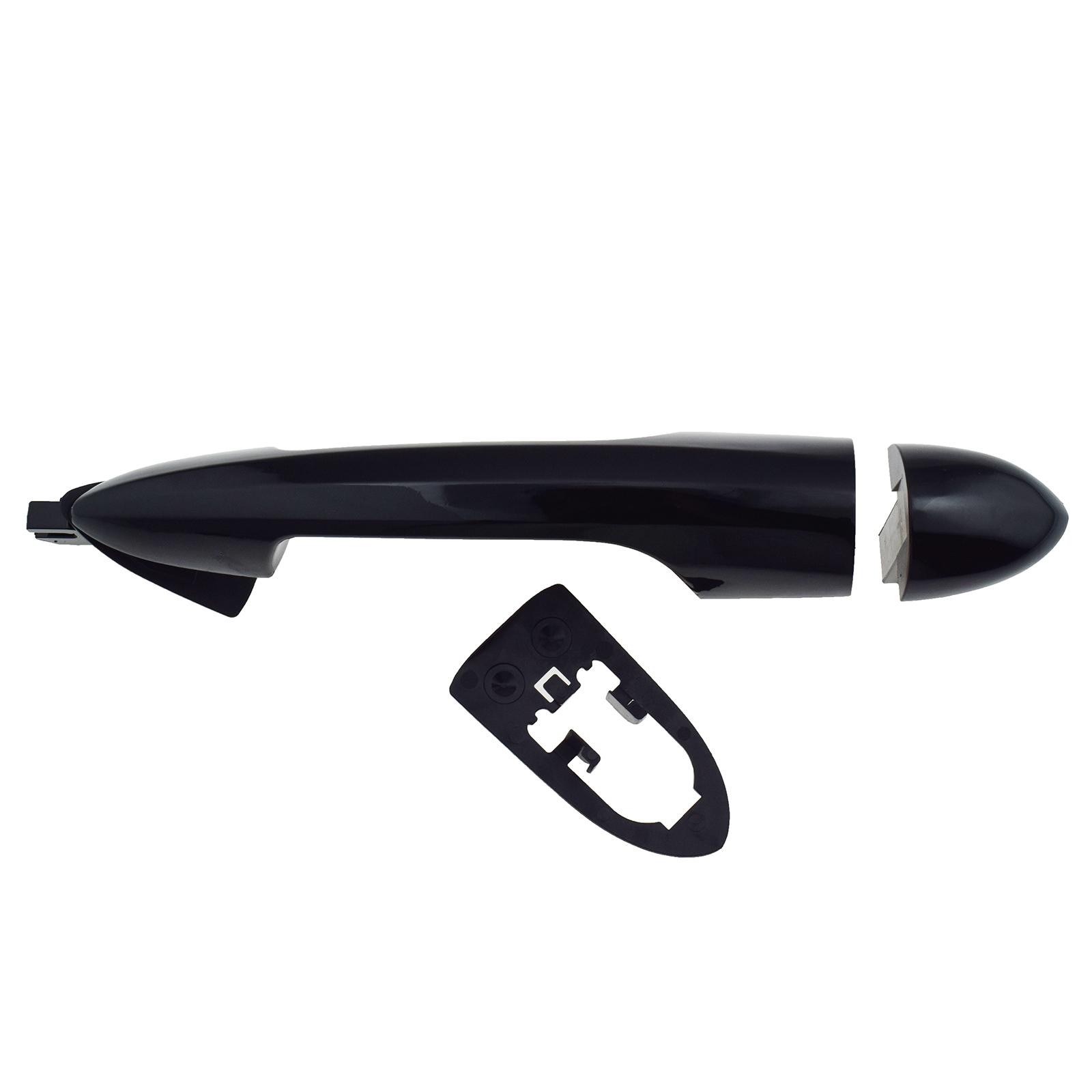 WOLFIGO Front Outside Exterior Door Handle 1PC/2PCS for AlFA Romeo Giulietta Mito 2008-2018 156145296,156145295 New 1PC without Keyhole