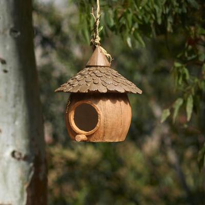 Bird House for Outside Breeding Box Birdhouse Decor Creative Garden Shelter Nest