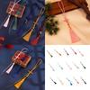 Colorful Tassels Keychain Pendant Phone Strap Chinese Knot Design Stylish Accessory For Keys Backpacks or Phones