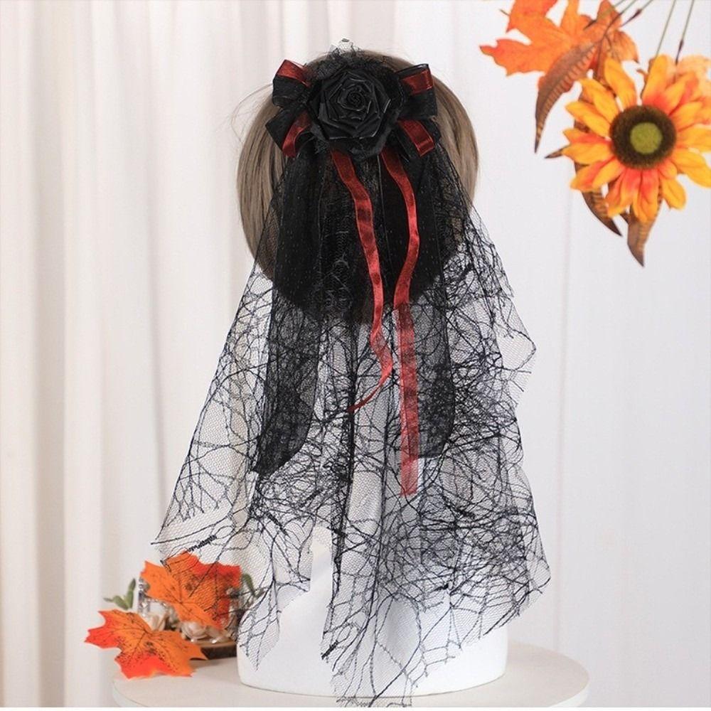Fashion Gothic Head Veil Comfortable Hair Accessories Creative Headbands  Wedding